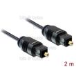2.0m Fiber Optic Toslink Plug to Plug Digital Audio Cable 82880 4043619828807