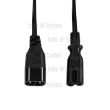 2.0m Power Extension Cable - IEC C7 to C8 mains cord IEC 60320 LogiLink CP129 4052792039726