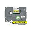 Brother TZe-621 Black on Yellow Thermal Laminated Label Tape (9mm x 8m)