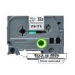 Brother TZe-S231 Extra Strength Adhesive Black on White Laminated Label Tape (12mm x 8m)
