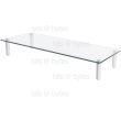 Digitus DA-90358 Tabletop Glass Monitor Riser Stand up to 20 Kgs