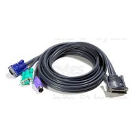 Aten 2L-1603A - 3.0m VGA & AT / Serial KVM Cable for Aten CS-128 Switch