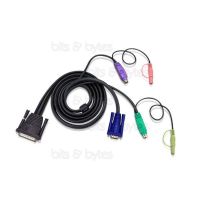Aten 2L-1703P - 3.0m VGA & PS2 with Audio KVM Cable