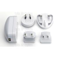 ednet. USB Universal Charger (5V 1A) with Euro-Plugs Adapters