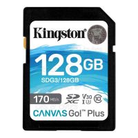 Kingston Canvas Go! 128GB SDXC Class 10 UHS-I Memory Card