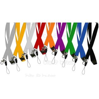 15mm Lanyard Classic Flat Braided with Metal Trigger Hook & Safety Breakaway