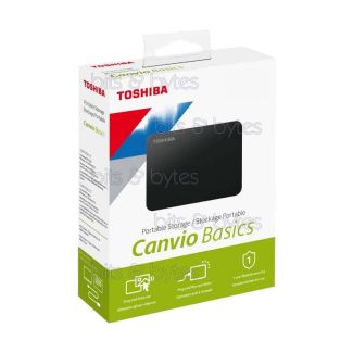 1TB Toshiba Canvio Basics USB 3.0 External Hard Disk