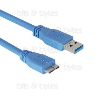 2.0m USB 3.0 Plug A to Micro-B Plug Cable