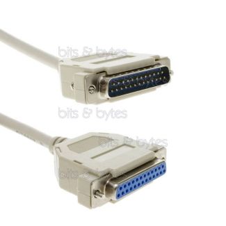 3.0m 25pin D-Sub Plug to Socket Extension Cable