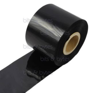 40mm x 300m Black Thermal Transfer Wax Resin Ribbon