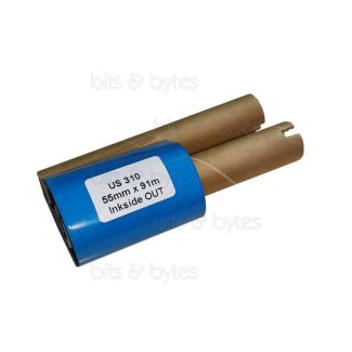 Thermal Transfer Resin Ribbon Black for Argox OS-214plus (55mm x 91m)
