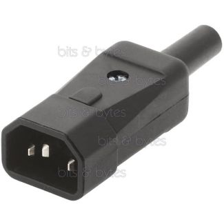 Bachmann IEC C14 10A Plug Connector for Wiring 915.171