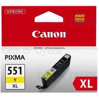 Canon CLI-551XL High Yield Yellow Original Ink Cartridge