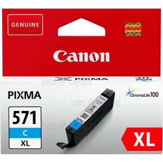 Canon CLI-571XL High Yield Cyan Original Ink Cartridge