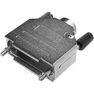 D-Sub Metal Cover with Knurled Screws for 9pin & 15pin Connector