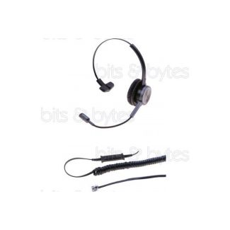 Dacomex Professional Mono Headset for Telephone Set