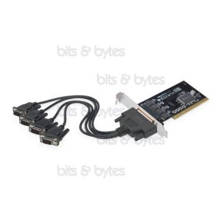 Digitus 4 Port Serial PCI Interface Card DS-33002-1 4016032278528