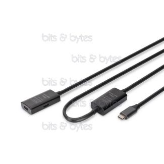 Digitus DA-73109 10.0m Active USB-C Extension 5Gbps Cable 4016032497394