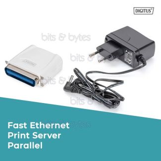 Digitus Fast Ethernet Print Server (Parallel) DN-13001-1 4016032315322