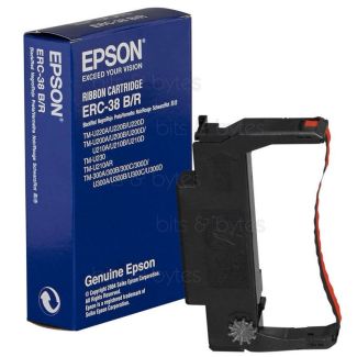 Epson ERC-38BR Black & Red Original Ribbon S015376