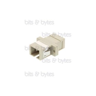 Fiber Optic SC Simplex Socket Multi-Mode Adapter (Extension Coupler)