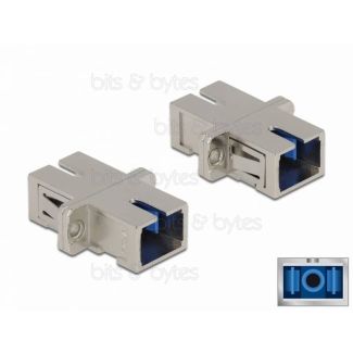 Fiber Optic SC Simplex Socket Single-Mode Adapter (Extension Coupler)