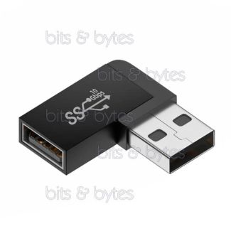 Horizontal Right Angled USB 3.0 Adapter
