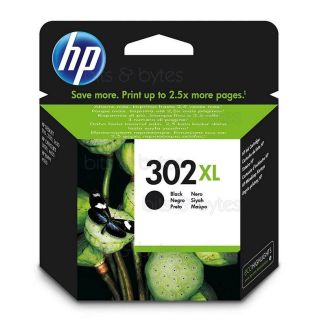 HP 302XL (F6U68AE) High Yield Black Original Ink Cartridge