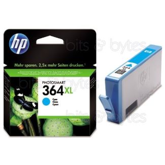HP 364XL (CB323EE) High Yield Cyan Original Ink Cartridge