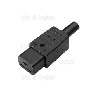 IEC C19 16A Socket Connector for Wiring