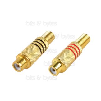 RCA Socket Connector (Gold Plated)