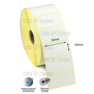 Thermal Transfer (50mm x 22mm) Roll of 1000 Labels