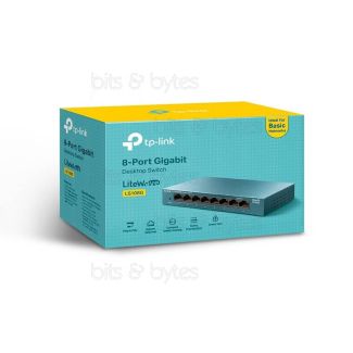 TP-Link LS108G - 8 Port Gigabit Network Ethernet Desktop Switch

